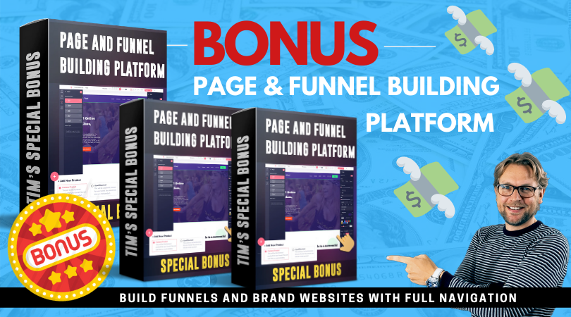 Page and funnel builder