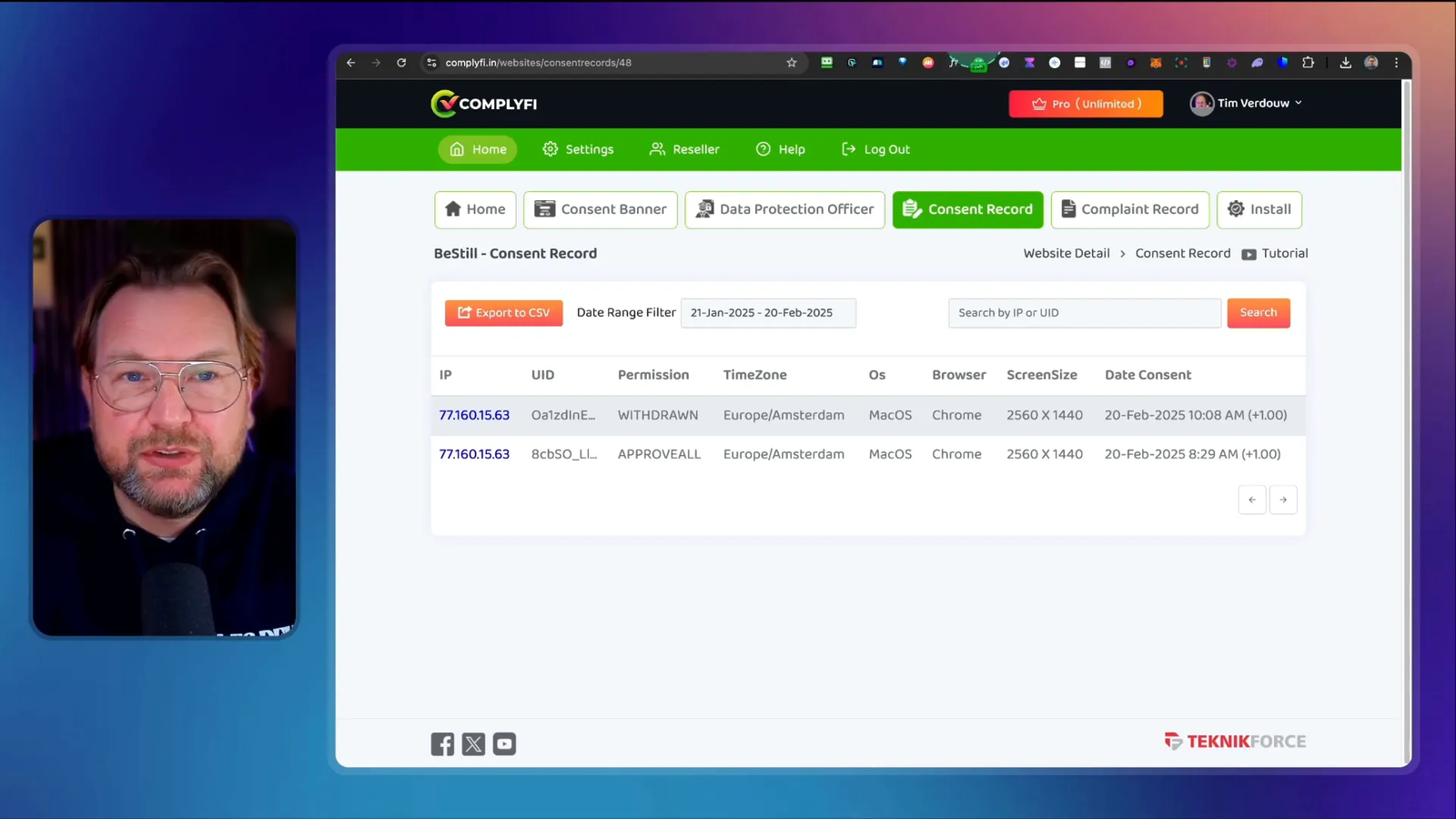 Setting up the Data Protection Officer in Complyfi