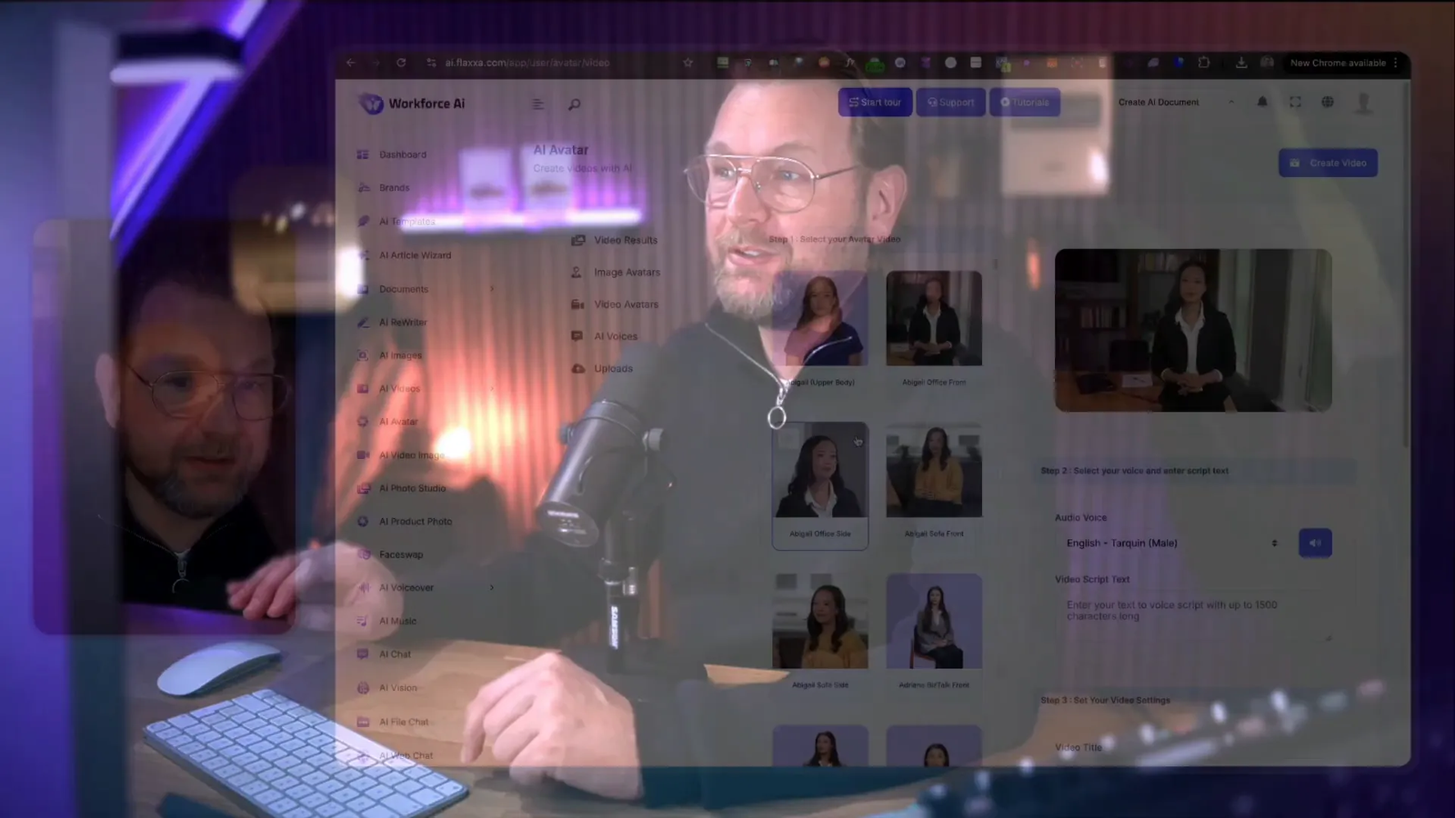 Voice Cloning Interface