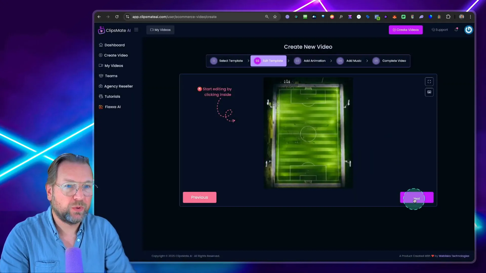 Scroll stopper video creation